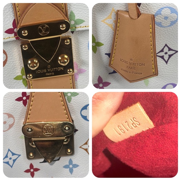 Louis Vuitton Multicolor Speedy 40 White - Picture 14 of 15